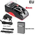 6.5/8Mm Cigarette Rolling Machine Electric Automatic Injector Maker Smoke Tool EU US Plug Tobacco Roller DIY Smoking Accessories