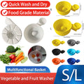 Vegetable Washer Automatic Vegetable and Fruit Washer Fruit and Vegetable Washing Basket for Kitchen
