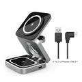 3 in 1 Foldable Wireless Charger Station Magnetic Wireless Charging for Multiple Devices