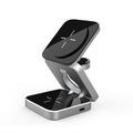 3 in 1 Foldable Wireless Charger Station Magnetic Wireless Charging for Multiple Devices
