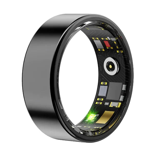 stepVision Smart Ring – Stylish Fitness Tracker with Photo Display