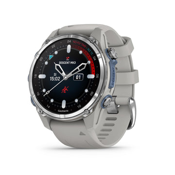 Garmin Descent™ Mk3i, Dive Computer and Multisport GPS Smartwatch, Air Integration, Black Titanium