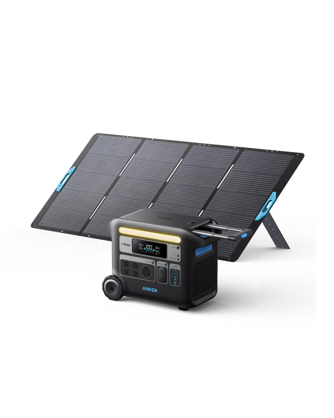 Anker SOLIX F2000 Portable Power Station, PowerHouse 767, 2400W Solar Generator, GaNPrime Battery Generators for Home Use, LiFePO4 Power Station for Outdoor Camping, and RVs (Solar Panel Optional)