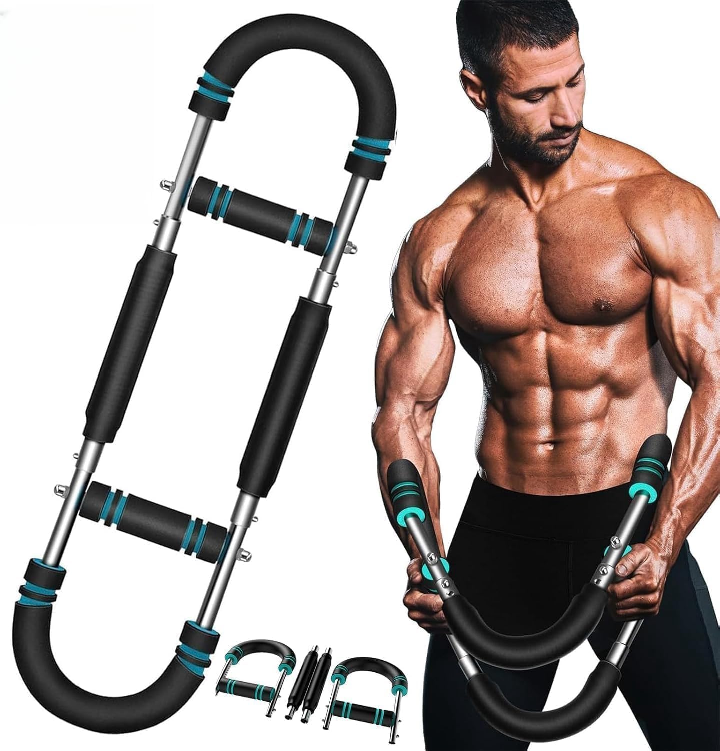 Pro Saker Arm & Chest Trainer – Adjustable Twister Workout Tool for Men & Women, Home Gym Ready