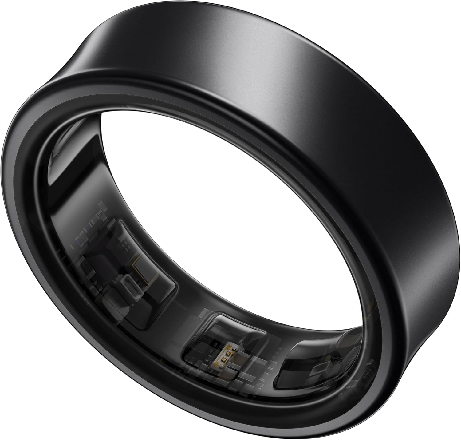 Samsung Galaxy Ring, AI Smart Ring, Size First w/Sizing Kit, No App Subscription, Fitness Monitor, Sleep Tracker, Up to 7-Day Battery, Size 11, Titanium Black [US Version, 1Yr Manufacturer Warranty]