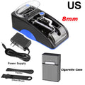 6.5/8Mm Cigarette Rolling Machine Electric Automatic Injector Maker Smoke Tool EU US Plug Tobacco Roller DIY Smoking Accessories