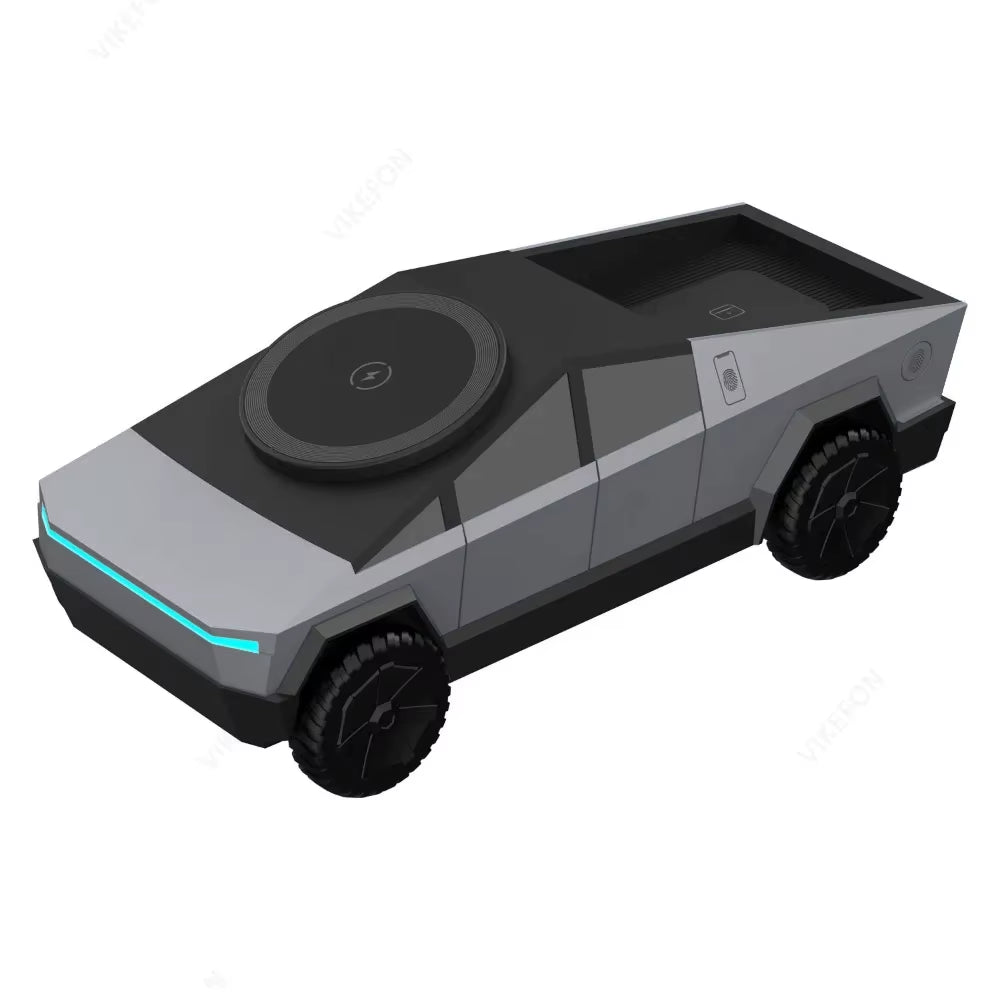 3 in 1 LED Light for Magsafe Charging Magnetic Fast Wireless Charger for Iphone 16/15/14/13/12 Apple Watch 1-10 Airpods Samsung