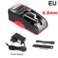 6.5/8Mm Cigarette Rolling Machine Electric Automatic Injector Maker Smoke Tool EU US Plug Tobacco Roller DIY Smoking Accessories