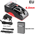 6.5/8Mm Cigarette Rolling Machine Electric Automatic Injector Maker Smoke Tool EU US Plug Tobacco Roller DIY Smoking Accessories