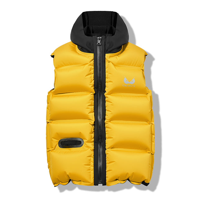 Men's Casual Warm Polyester Fiber Fashion Vest