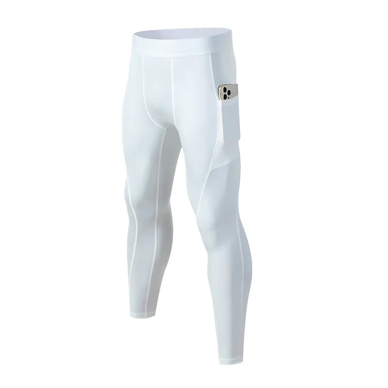 Men's Pro Running Pants with Quick-Dry and Stretch