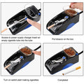 Electric Automatic Cigarette Rolling Machine Cigar Roller Smoking Tool EU Plug Injector Maker DIY Accessories