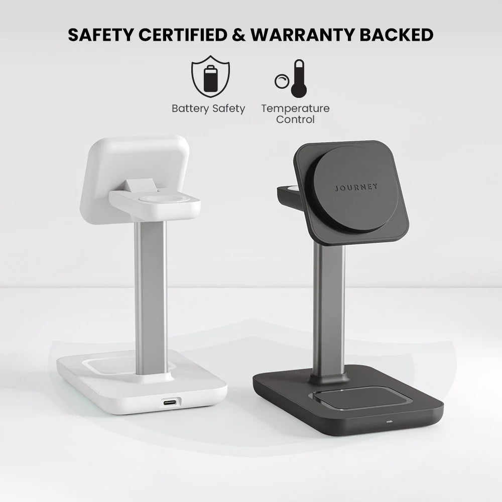 TRIO 3-In-1 Wireless Charging Station