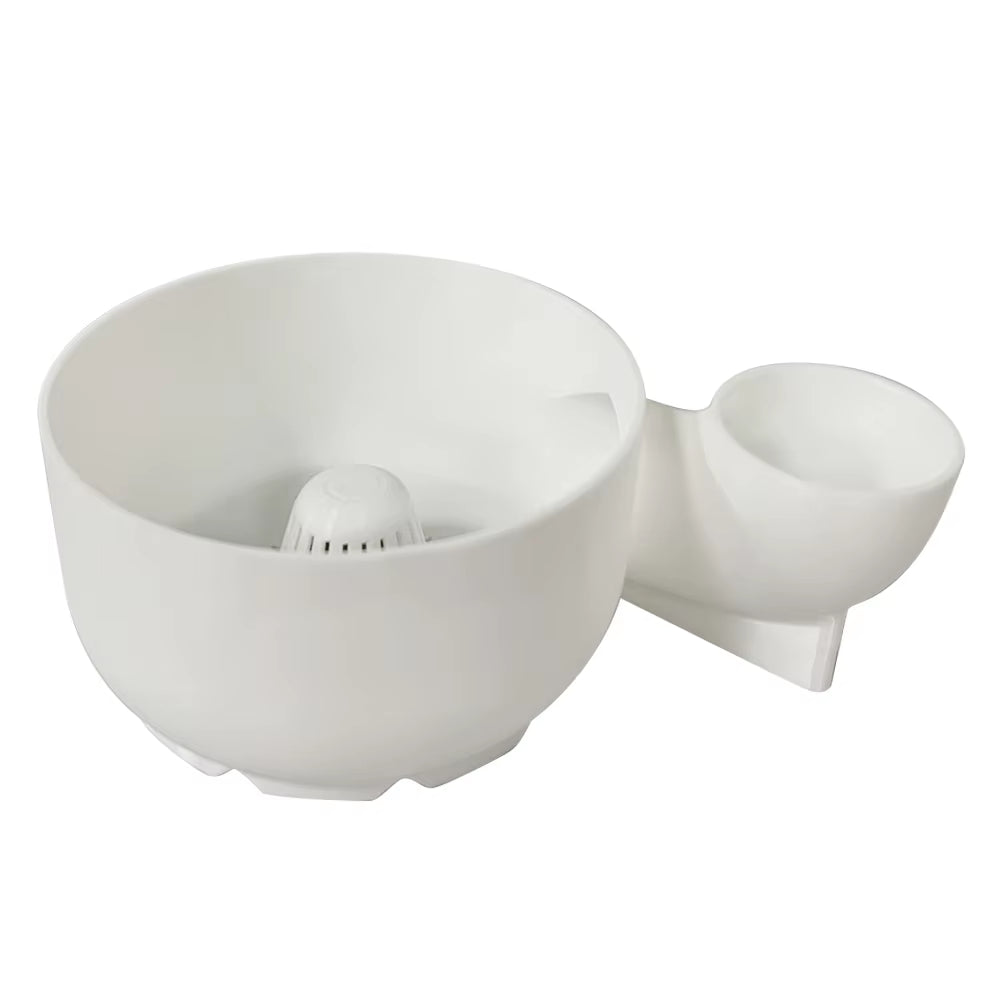 Food-Graded Fruit Wash Bowl Automatic Vegetable and Fruit Washer 3D Printing Portable Food Washing Spinner for Kitchen Draining