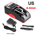6.5/8Mm Cigarette Rolling Machine Electric Automatic Injector Maker Smoke Tool EU US Plug Tobacco Roller DIY Smoking Accessories