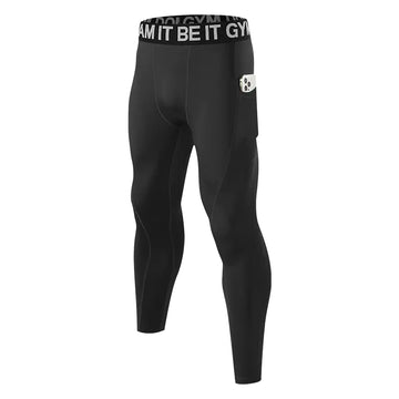 Men's Pro Running Pants with Quick-Dry and Stretch