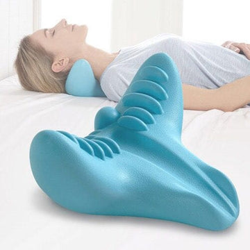 Cervical Spine Massage Pillow – Neck & Shoulder Relief, Gravity Acupressure Traction Corrector