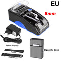 6.5/8Mm Cigarette Rolling Machine Electric Automatic Injector Maker Smoke Tool EU US Plug Tobacco Roller DIY Smoking Accessories